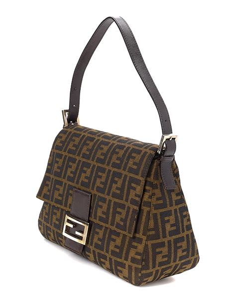 fendi roll bag zucca prezzo|fendi vintage zucca shoulder bag.